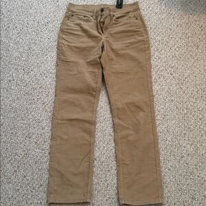 NWT LL Bean BeanFlex 5-Pocket Corduroy Pants - Twig